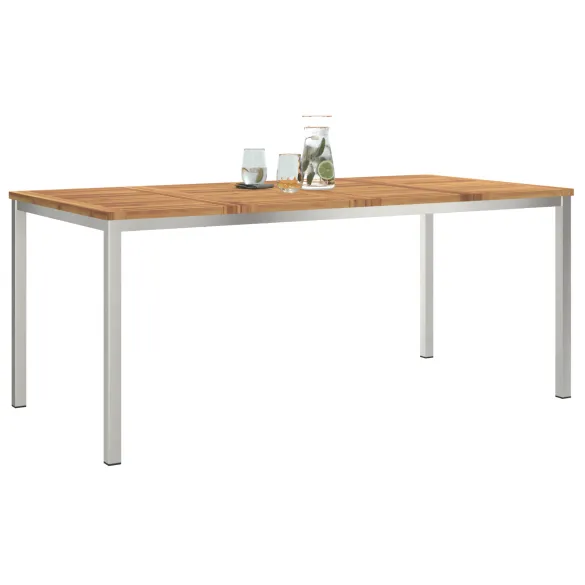 Masă Dining Exterior Lemn Acacia Masiv 180x90 cm