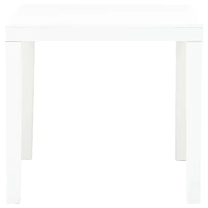 Masă Grădină Albă Plastic Rezistent - Livrare Gratuită