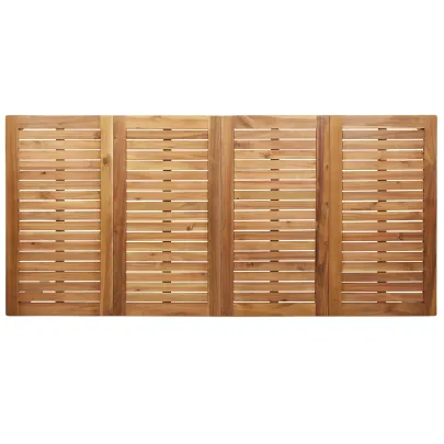 Masă Dining Exterior Lemn Tec Solid 180x90 cm