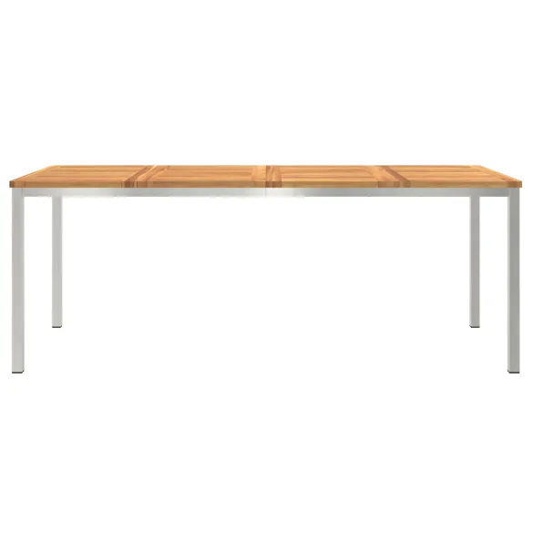 Masă Dining Exterior Lemn Acacia 200x90 cm - Livrare Gratuită