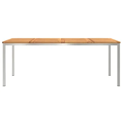 Masă Dining Exterior Lemn Acacia 200x90 cm - Livrare Gratuită