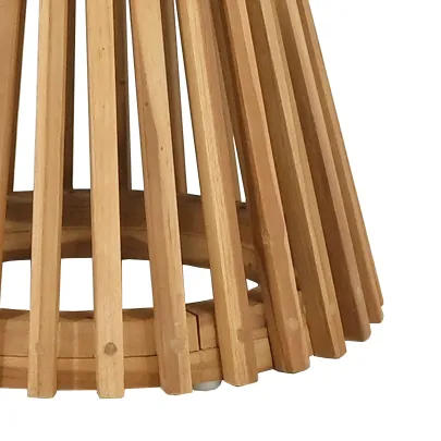 Masă Laterală Grădină Lemn Tec Rotundă | Livrare Gratuită