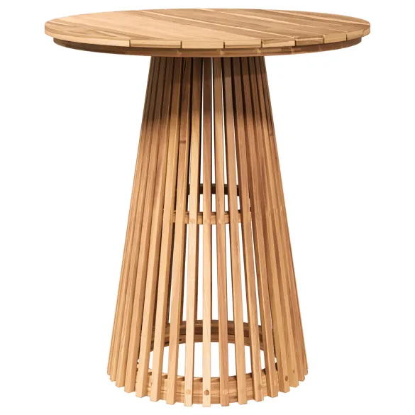 Masă Dining Grădină Lemn Măsiv de Tec - Livrare Gratuită