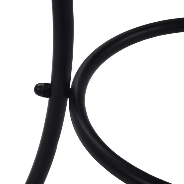 Masă Bistro Mozaic Ceramică, 60 cm - Cărămiziu și Alb