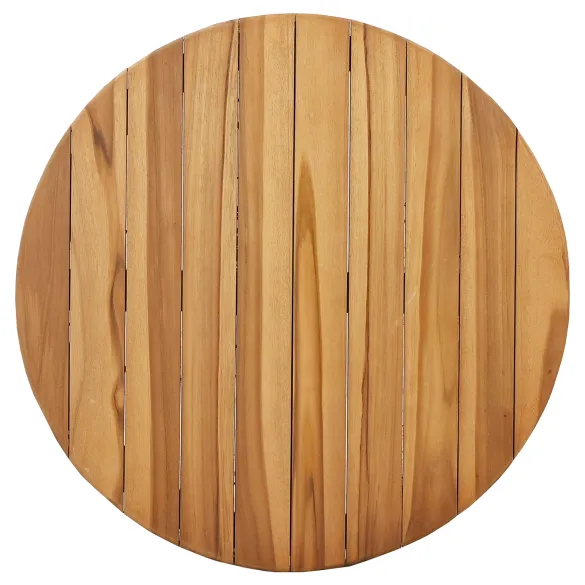 Masă Bistro Grădină Lemn Tec Rotundă Ø70x75 cm Masă Bistro Grădină Lemn Tec Rotundă Ø70x75 cm