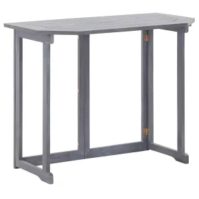 Masă balcon pliabilă lemn acacia | Livrare gratuită 2