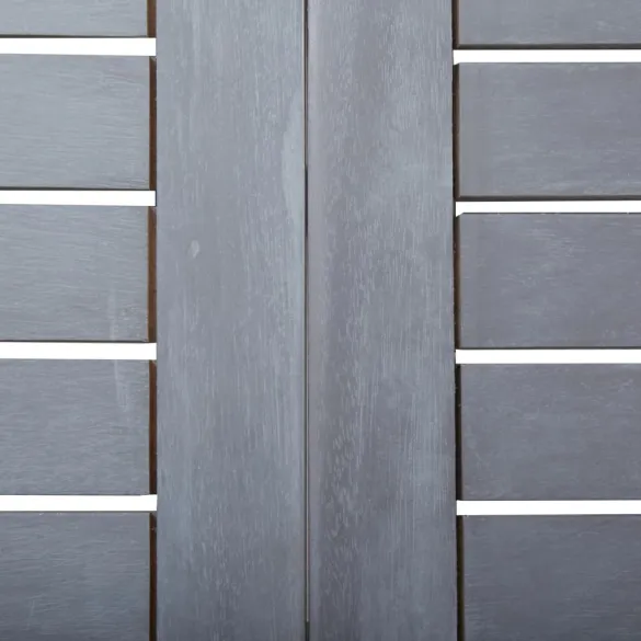 Masă Grădină Gri - Lemn Acacia Masiv - Livrare Gratuită