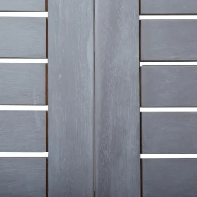 Masă Grădină Gri - Lemn Acacia Masiv - Livrare Gratuită