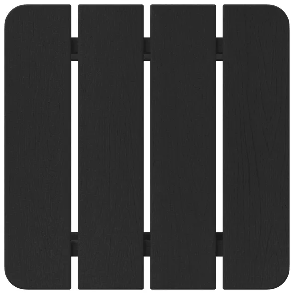 Masă Laterală Adirondack Neagră | Livrare Gratuită