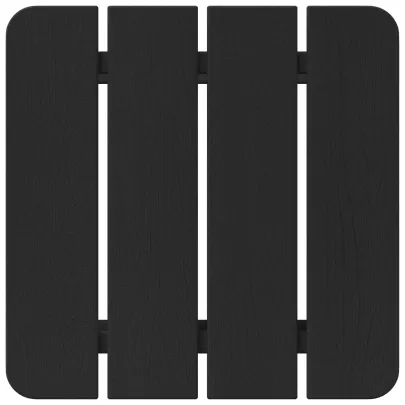 Masă Laterală Adirondack Neagră | Livrare Gratuită