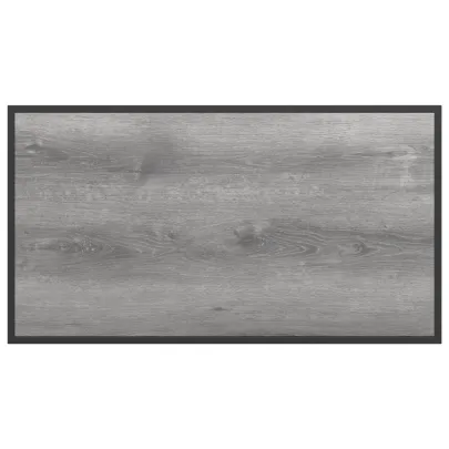 Masă Grădină Gri Exterior | DPC și Oțel | Livrare Gratuită