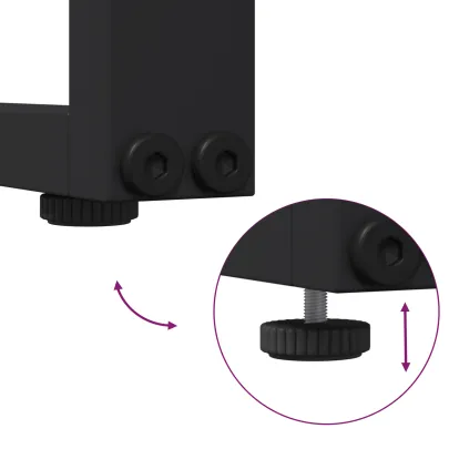 Masă Grădină Gri Exterior | DPC și Oțel | Livrare Gratuită