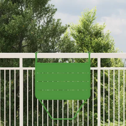 Masă Balcon Pliabilă Verde | Oțel Rezistent | Livrare Gratuită