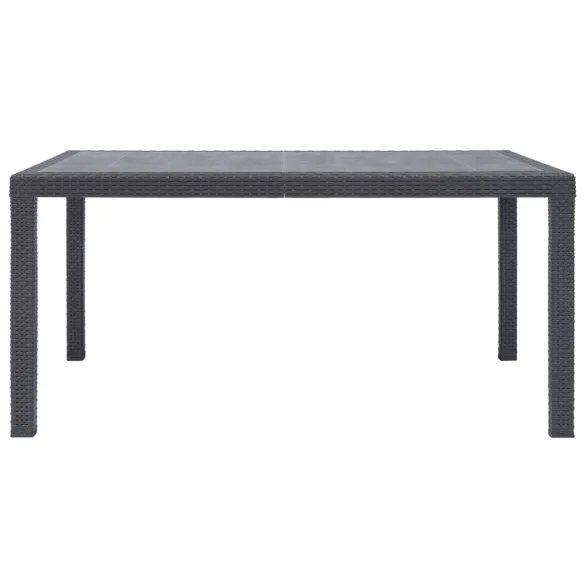 Masă Grădină Plastic Ratan 150x90 cm - Livrare Gratuită Masă Grădină Plastic Ratan 150x90 cm - Livrare Gratuită