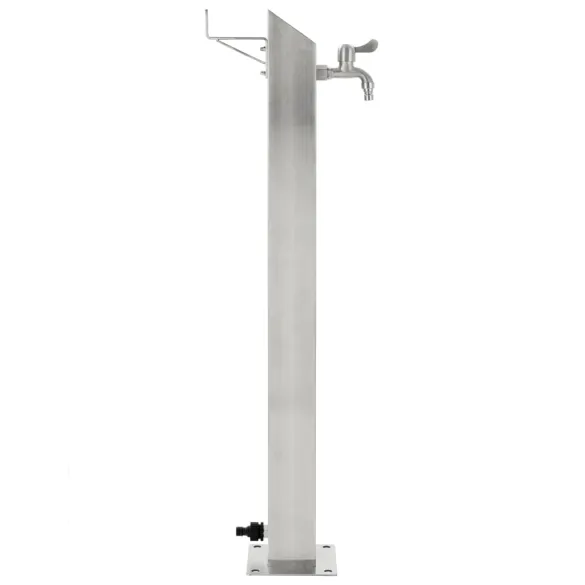 Coloană Apă Grădină Oțel Inoxidabil 95 cm | Livrare Gratuită