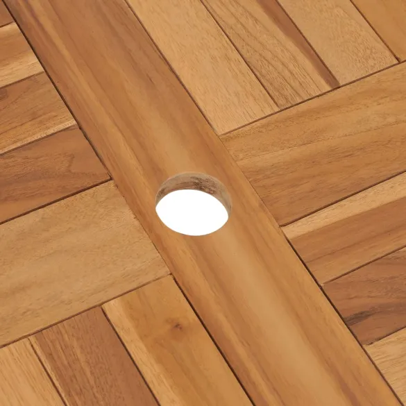 Masă Grădină Pliabilă Lemn Tec | Livrare Gratuită