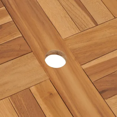 Masă Grădină Pliabilă Lemn Tec | Livrare Gratuită