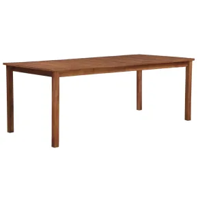 Masă Grădină Lemn Acacia | 200x100 cm | Livrare Gratuită