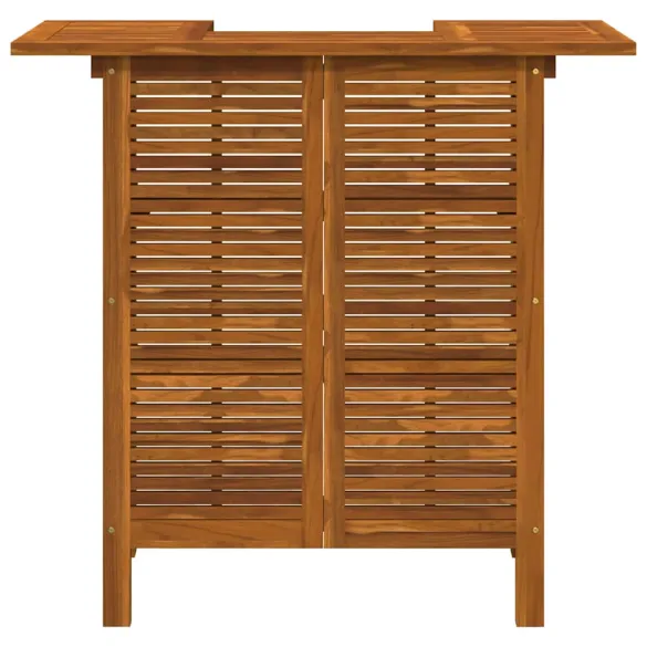 Masă de Bar Lemn Acacia - Interior/Exterior - Livrare Gratuită