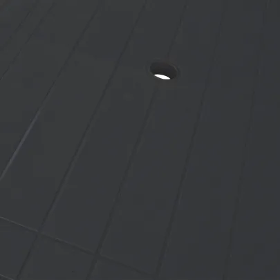 Masă Grădină Antracit Plastic - Livrare Gratuită