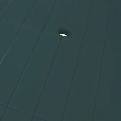 Masă de Grădină Verde Plastic 126x76 cm | Livrare Gratuită