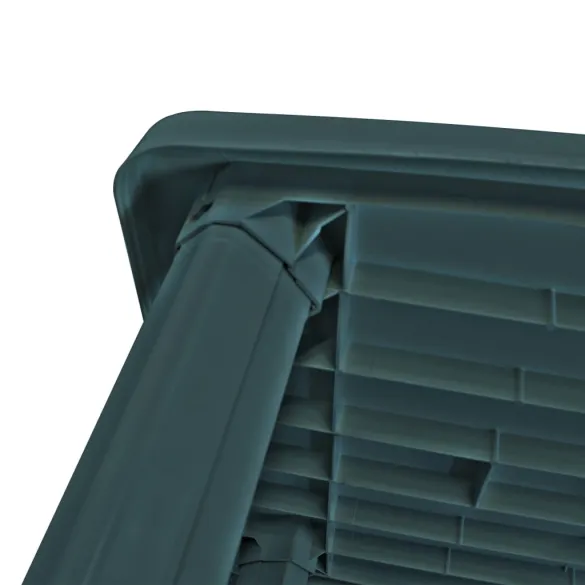 Masă Grădină Verde Plastic 101x68x72 cm | Livrare Gratuită