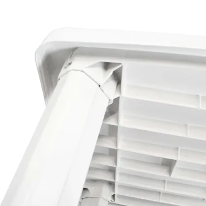 Masă Grădină Albă Plastic 101x68x72 cm - Livrare Gratuită