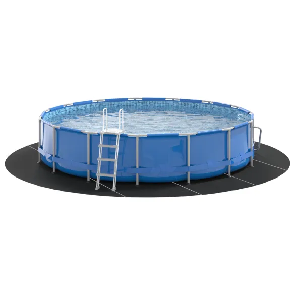 Cască Piscină Rotundă Neagră Ø 610 cm | Livrare Gratuită