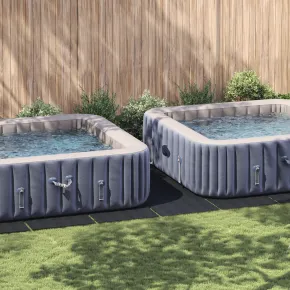 Cască Piscină Dreptunghiulară 999x500 cm Negru | Livrare Gratuită