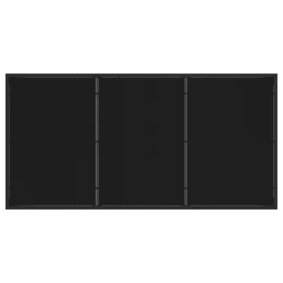 Masă Grădină Modernă 160x80 cm - Sticlă Securizată | Livrare Gratuită