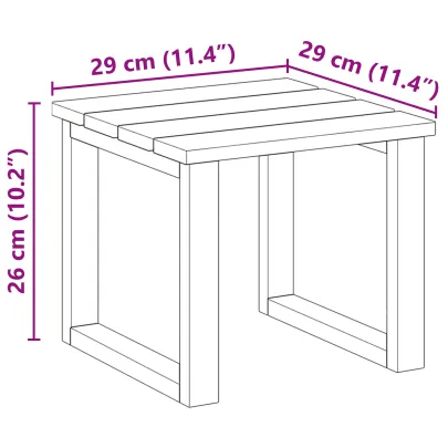 Set Mese Șezlong Lemn Acacia - 3 Piese Exterior