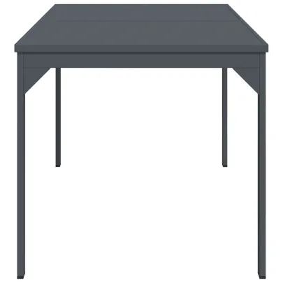 Masă Grădină Extensibilă Aluminiu Gri | Livrare Gratuită