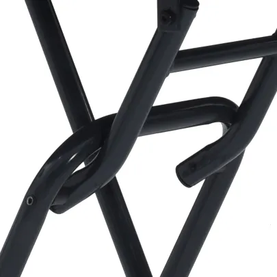 Masă Pliantă Grădină Antracit Ø50 cm Oțel | Livrare Gratuită