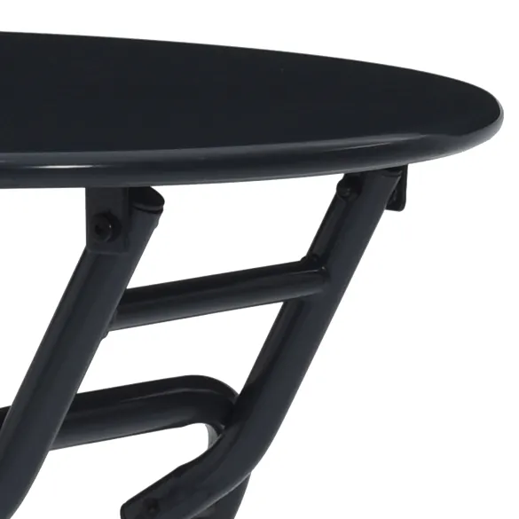 Masă Pliantă Grădină Antracit Ø50 cm Oțel | Livrare Gratuită