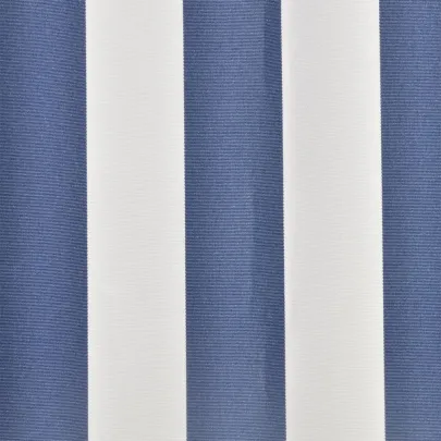 Pânză Copertină 4x3m Albastru-Alb - Cadru Nu Inclus | Umiditate