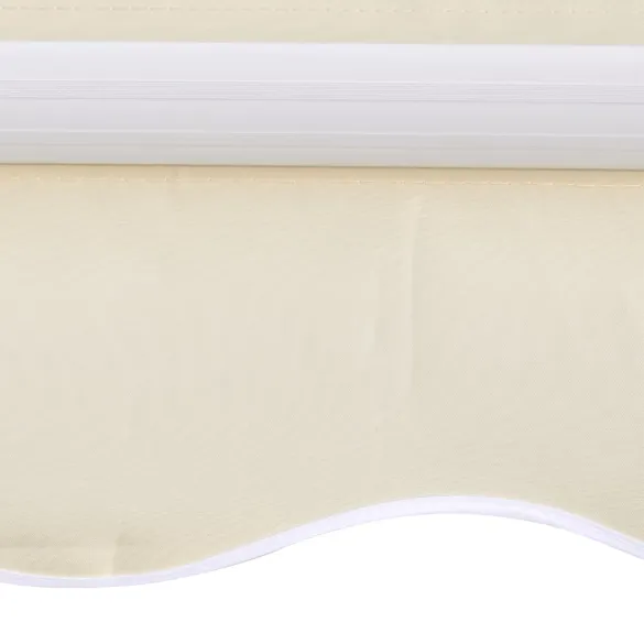 Pânză copertină crem 3x2.5m - Poliester rezistent | Livrare gratuită