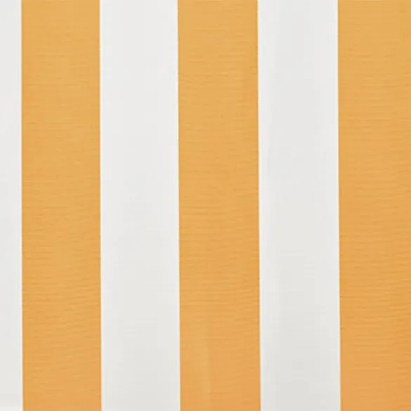 Pânză Copertină Galben-Alb 4x3m - Protectie UV | Livrare Gratuita