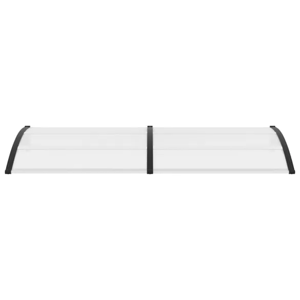 Copertină Ușă Policarbonat 240x100 cm | Livrare Gratuită