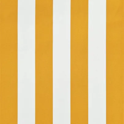 Copertină Retractabilă 200x150 cm - Galben și Alb | Livrare Gratuită
