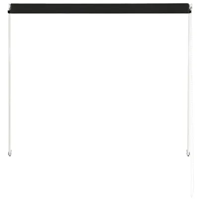 Copertină retractabilă - antracit - 150 x 150 cm