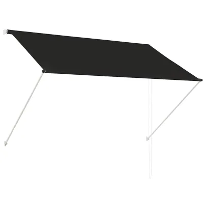 Copertină Retractabilă Antracit 200x150 cm - Rezistentă