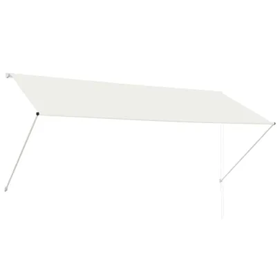 Copertină retractabilă - crem - 300 x 150 cm