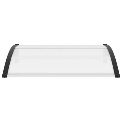 Copertină ușă policarbonat 120x75 cm - Livrare gratuită