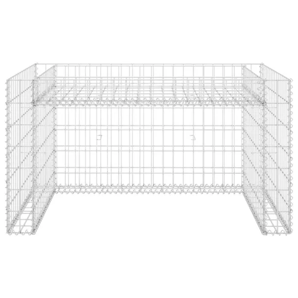 Garaj Mașină Tuns Iarba - Strat Înălțat 110x80x60 cm | Oțel