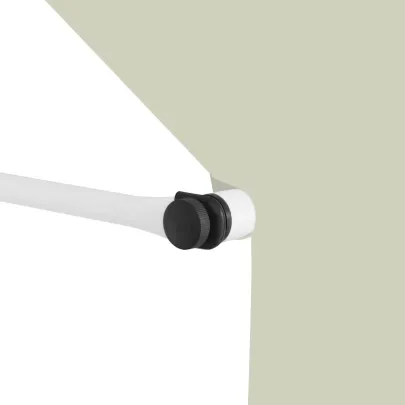 Copertină Retractabilă Manuală Crem - 100 cm | Livrare Gratuită