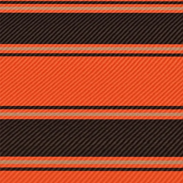 Copertină Retractabilă 350x150 cm - Portocaliu/Maro | Livrare Gratuită