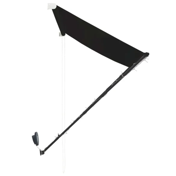 Copertină retractabilă cu LED - Antracit 300x150 cm