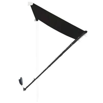 Copertină retractabilă cu LED - Antracit 300x150 cm