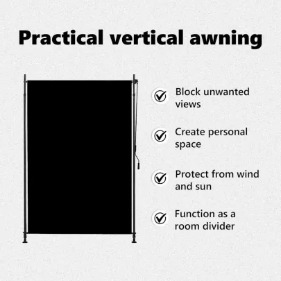 Jaluzea Rulou Exterior Antracit - 150x270 cm | Livrare Gratuita