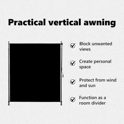 Jaluzea Rulou Exterior Antracit - 200x270 cm | Livrare Gratuita